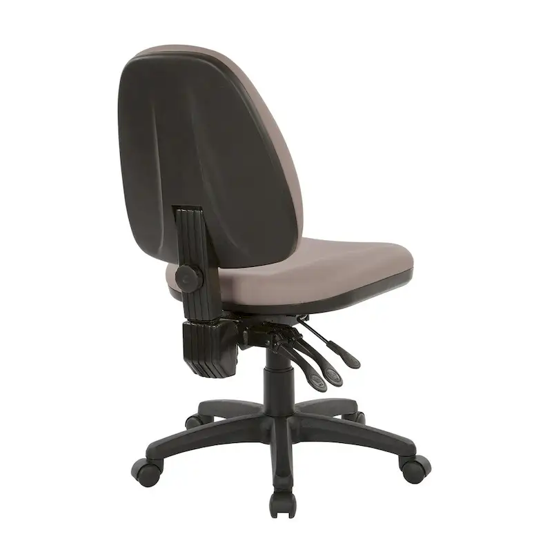 Dual Function Fabricated Ergonomic Office Chair