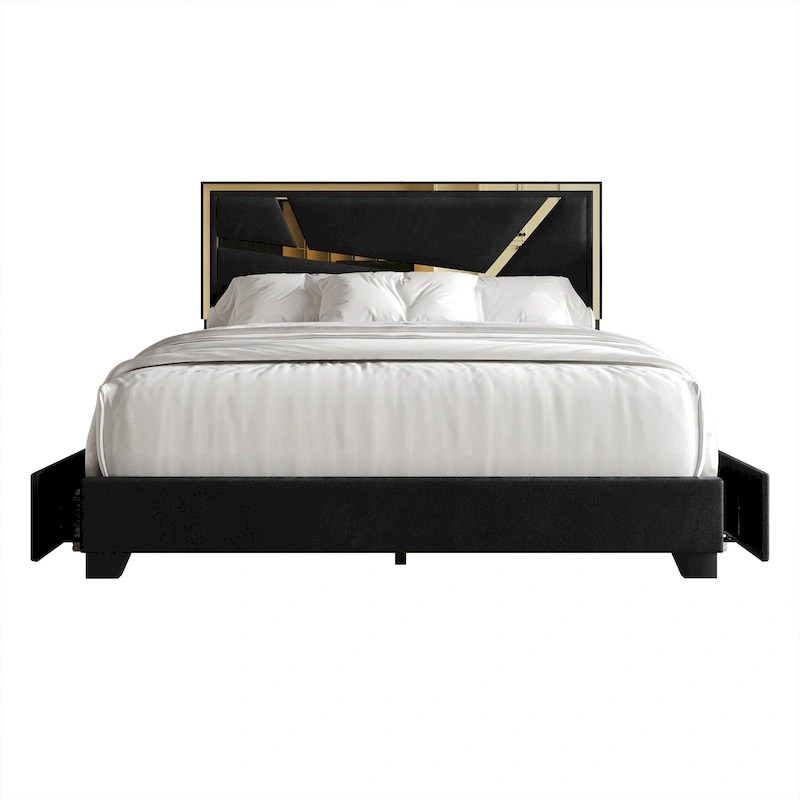 CraftPorch Elegance Platform Bed