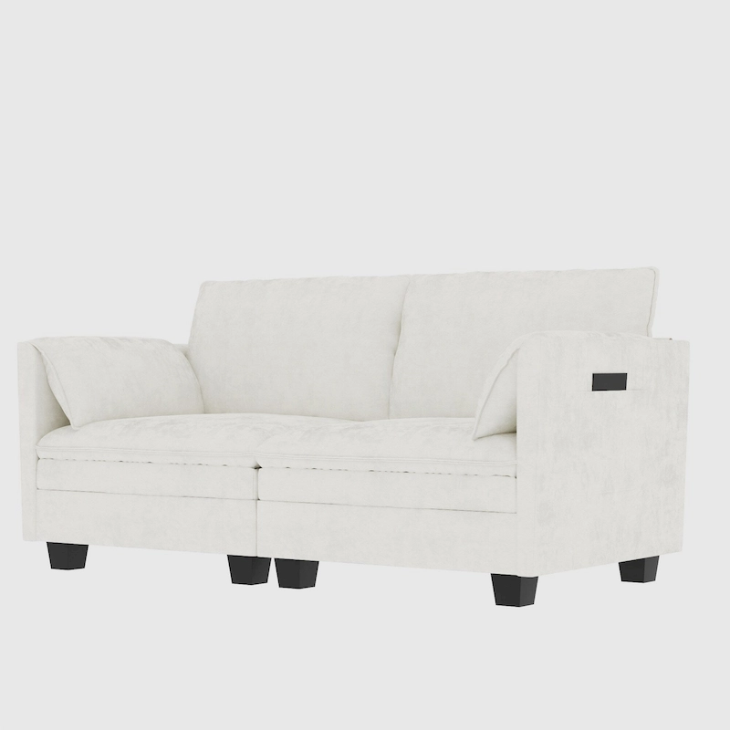 Christopher Knight Home - Sophia Mid-Century Modern Loveseat Sofa