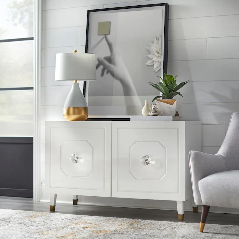 Glossy Glam Buffet/Media Cabinet