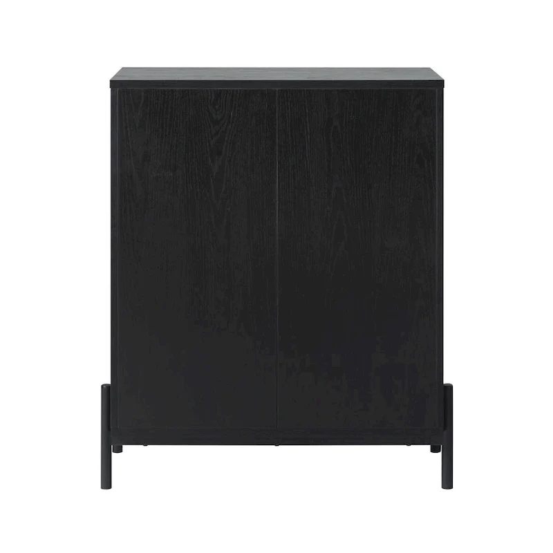 Middlebrook Designs Three Drawer Chest with Reeded Drawer Fronts