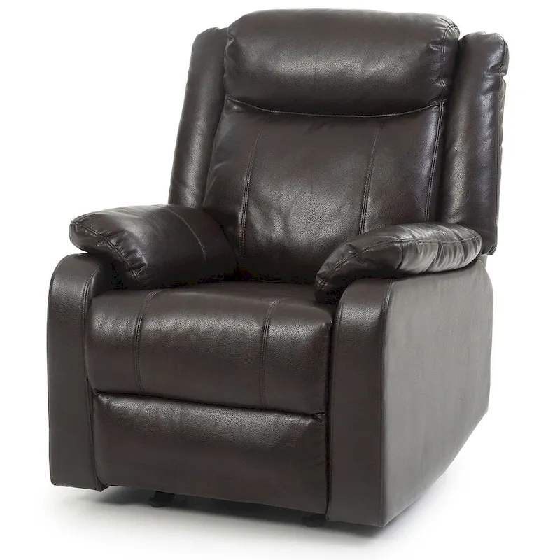 Copper Grove Zug Faux Leather Rocking Recliner