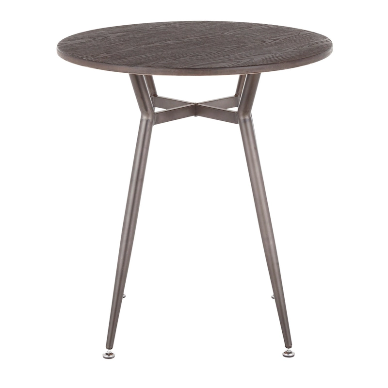 Carbon Loft Barton Industrial Round Dinette Table