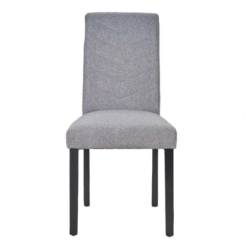 VECELO Upholstered Dining Chairs Set of 6 Parson Classic Upholstered Dining Chair,Modern 37