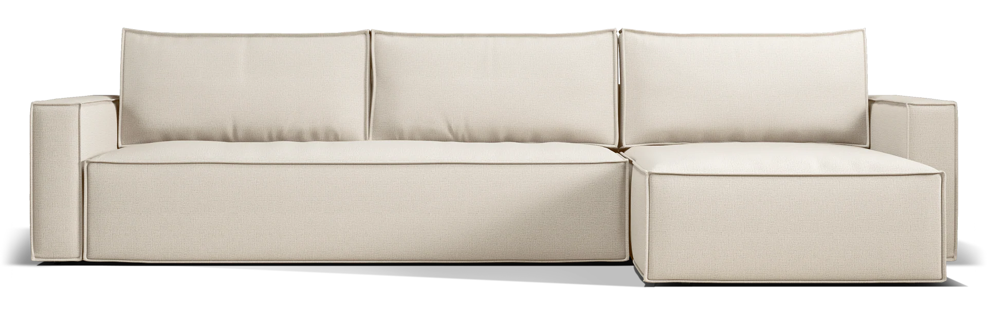 Newilla Standard Arms Sectional Sofa Bed