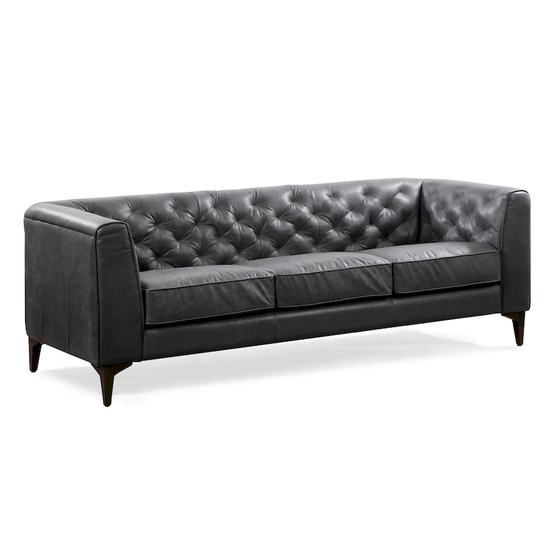 Poly & Bark Essex 89 Sofa - Full Grain Genuine Italian Leather