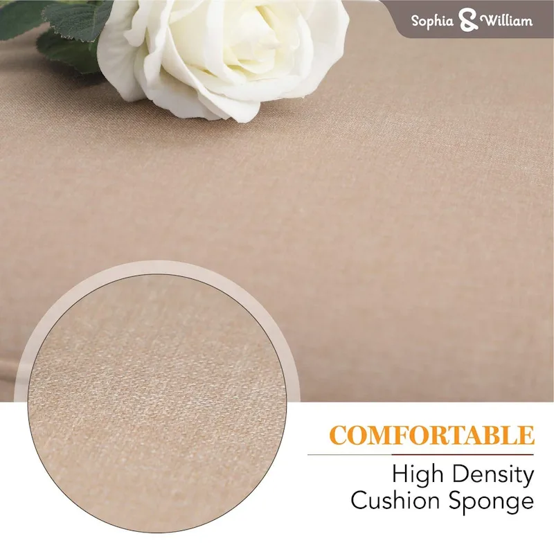 MAISON ARTS 7 Pieces Patio Dining Set, 6 x Swivel Dining Chairs with Cushion and 1 Metal Table with 2.6  Umbrella Hole