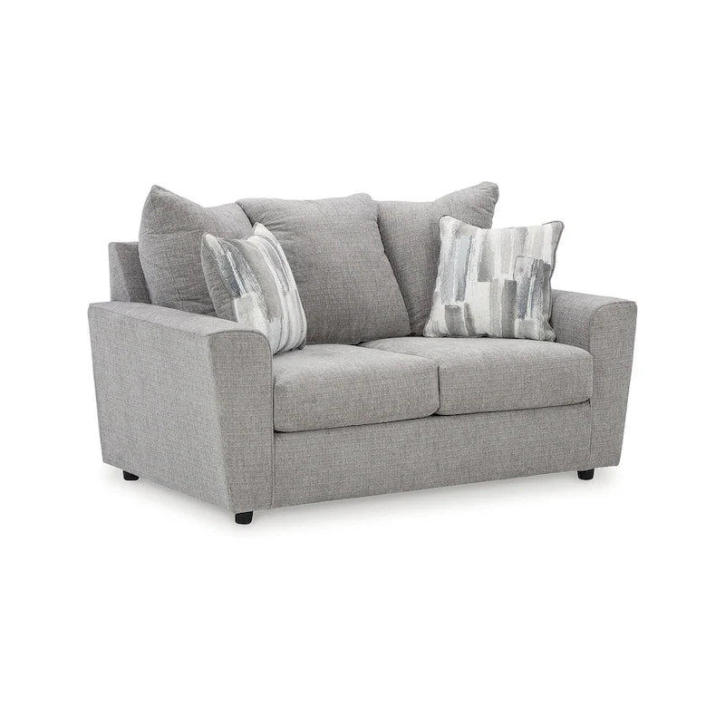 Gray 2-Piece Upholstery Package - 86 W x 38 D x 39 H