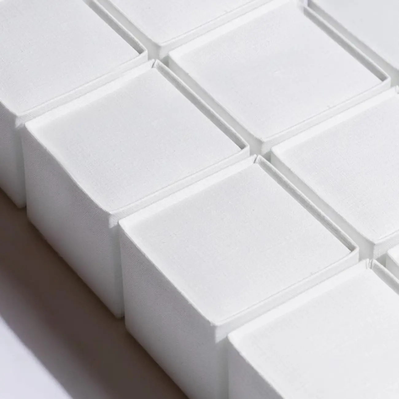 Ambient Cloth Shade Square Flush Mount Wall Sconce