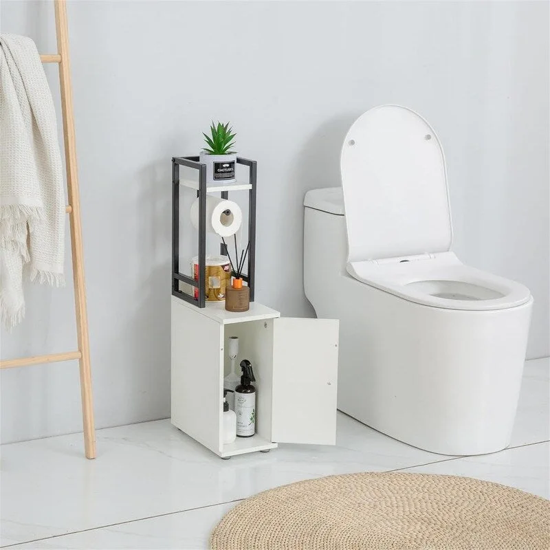 Small Bathroom Storage Cabinet - 6.5D x 11.8W x 29.5H