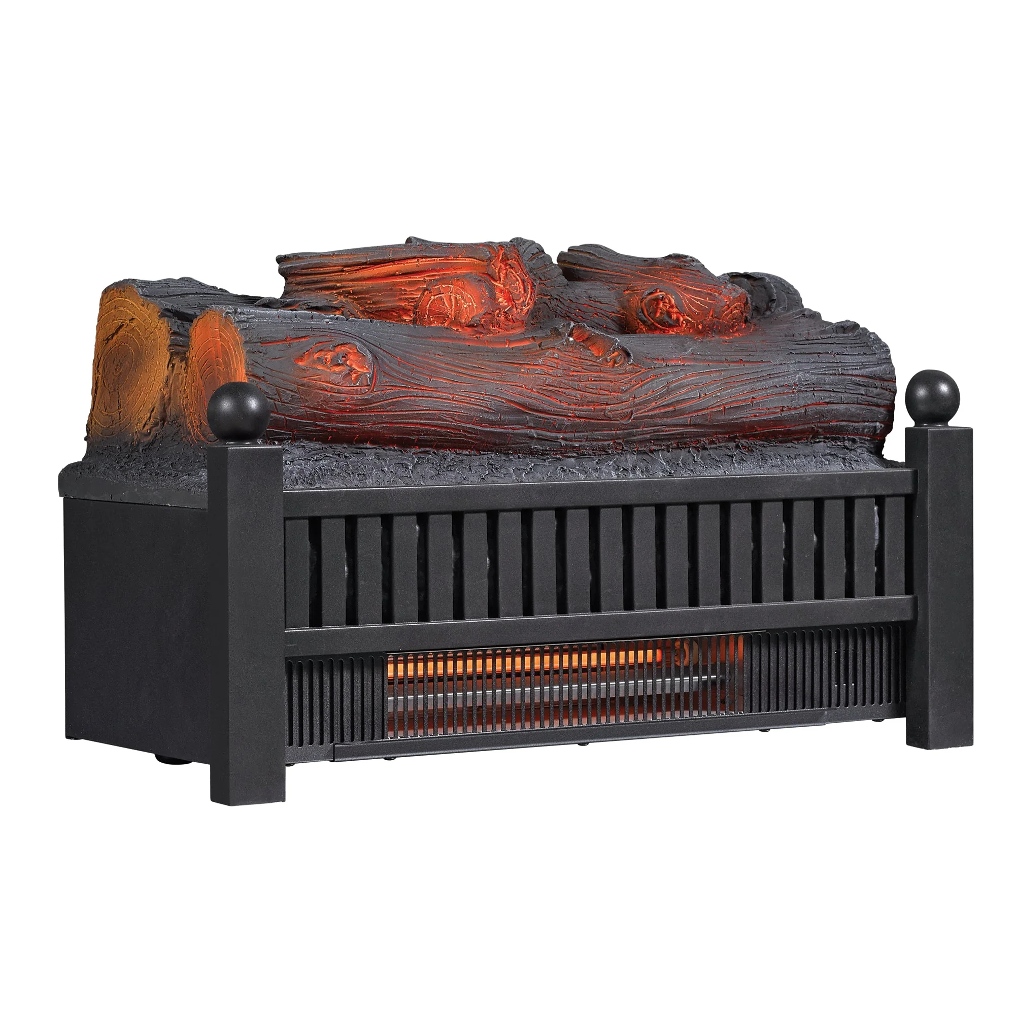 duraflame? Electric Infrared Log Set with Crackling Sound Effect & Remote Control