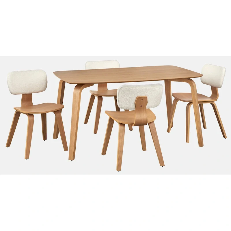 Lifestorey Sigrid Mid-Century Modern Dining Table