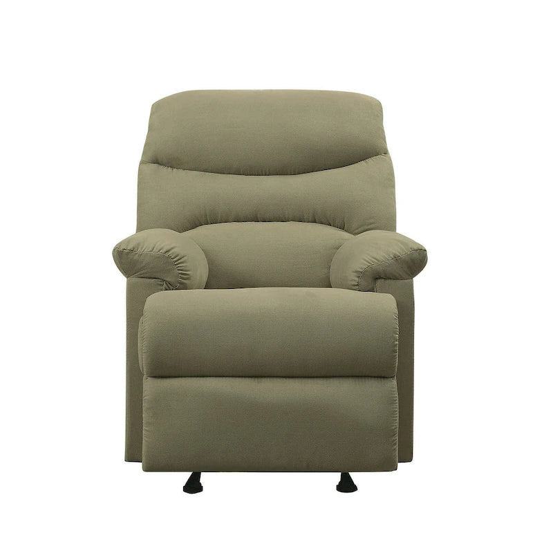 Pillow Top Arms Recliner with Tufted Back