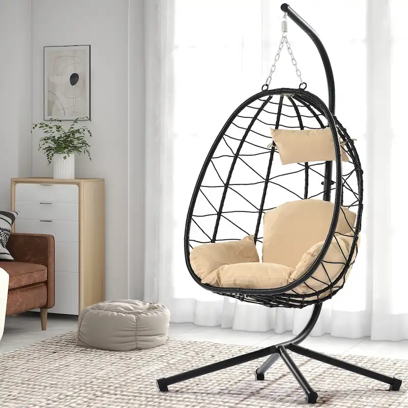 Waterproof Wicker Swing Chair