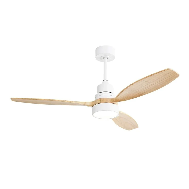 52  Low Profile Ceiling Fan with Light and Remote Control
