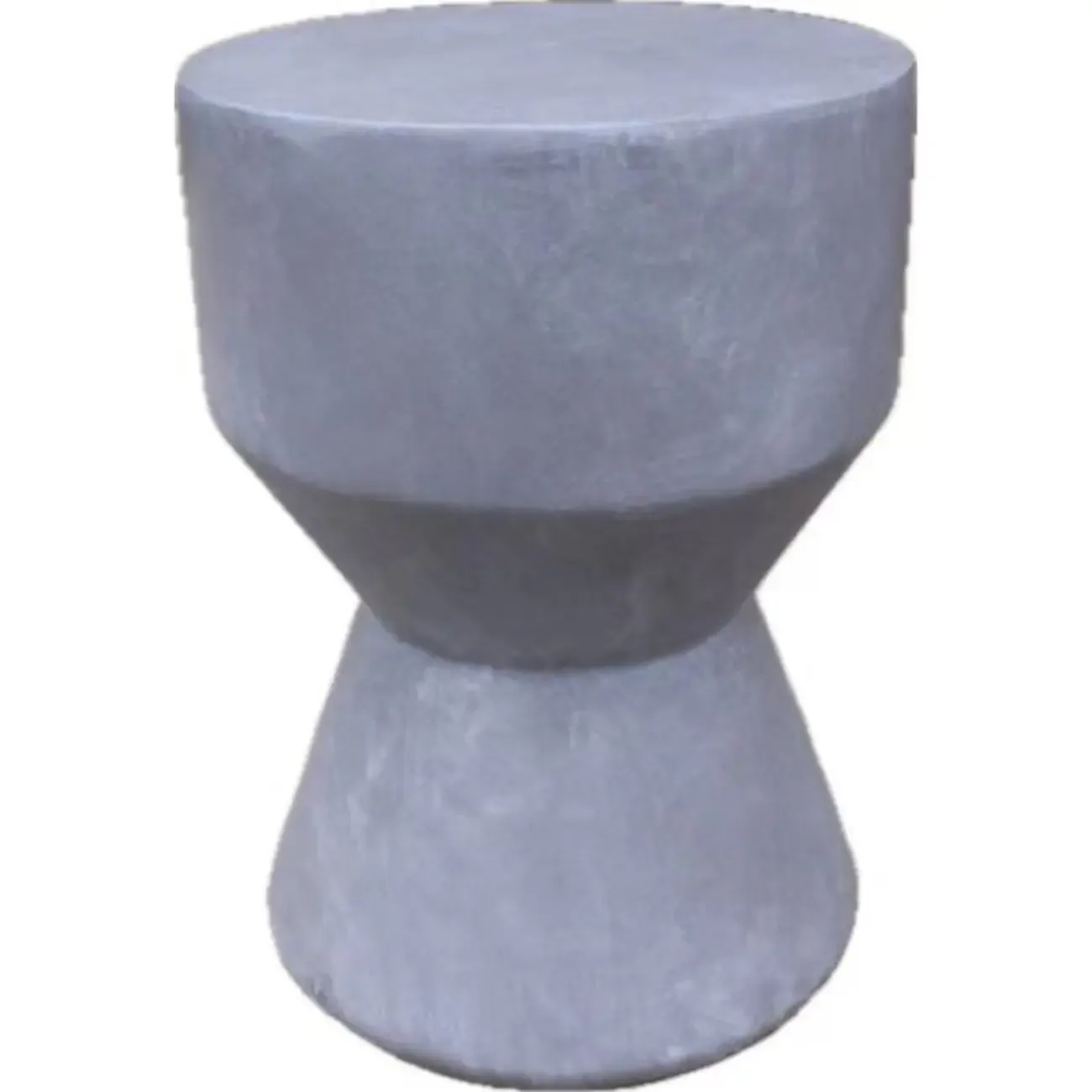 Living Room Modern Concrete Round Side Table