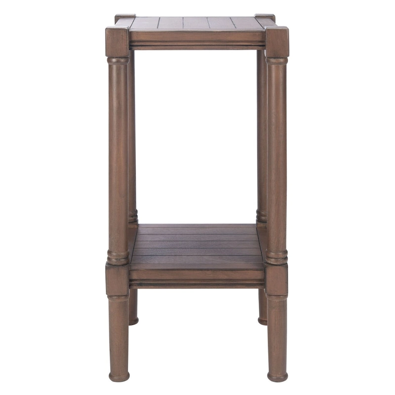 SAFAVIEH Nermira Square Accent Table - 13.8 W x 13.8 L x 28.3 H - 14Wx14Dx28H