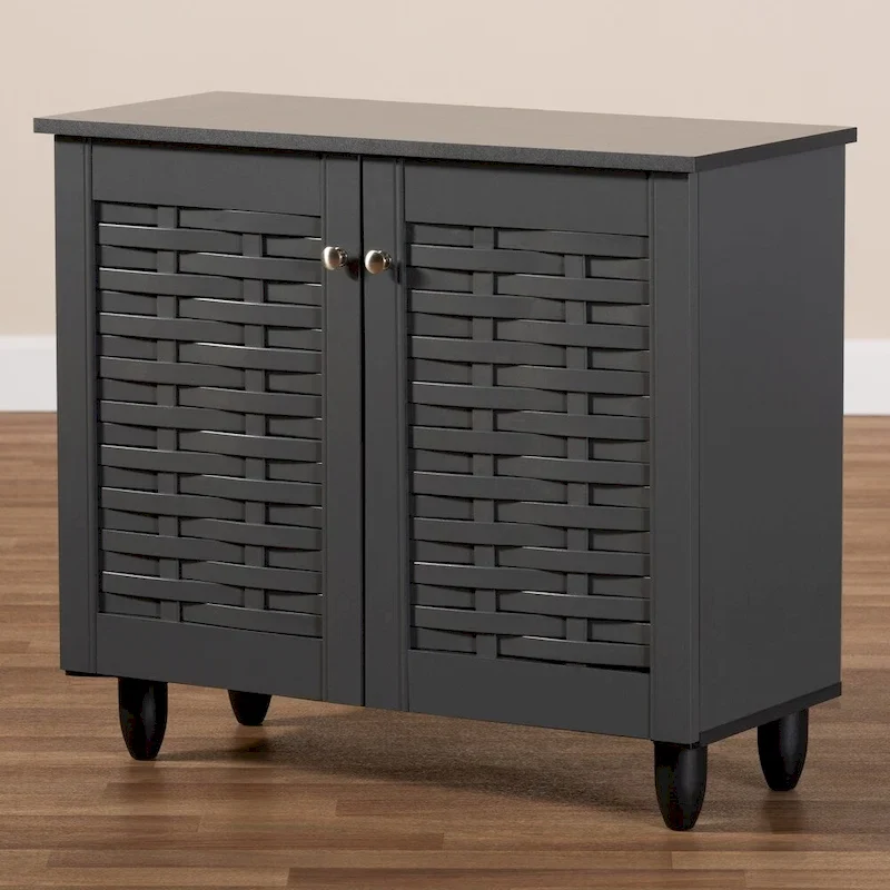 Contemporary Shoe Storage Cabinet