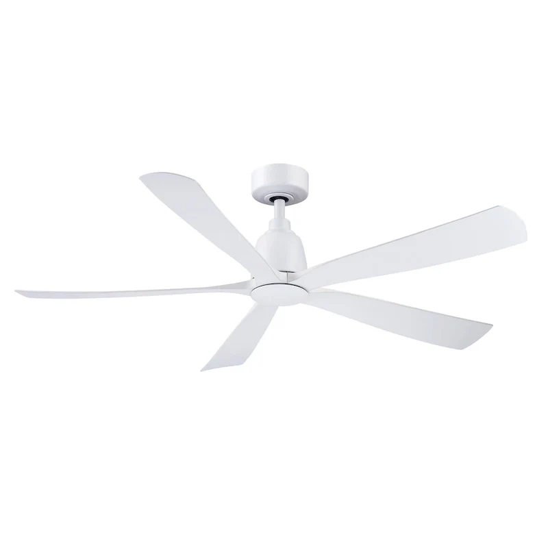 Kute5 52 inch Indoor/Outdoor Ceiling Fan with Matte White Blades - Matte White