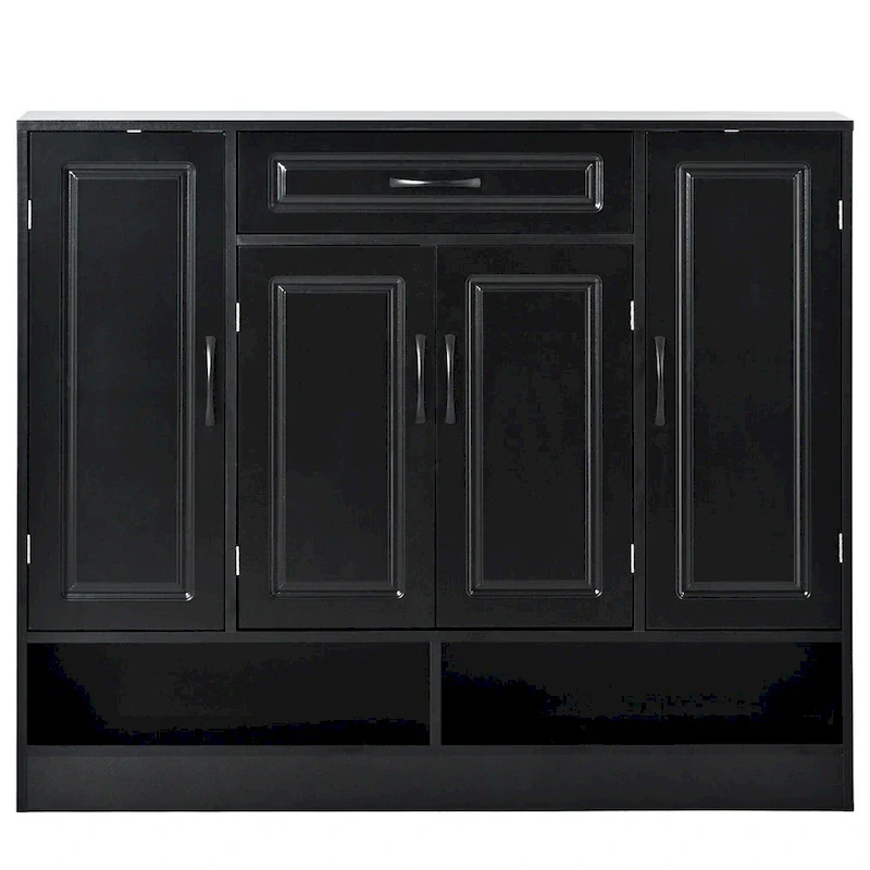 Modern Shoe Cabinet with Adjustable Shelves