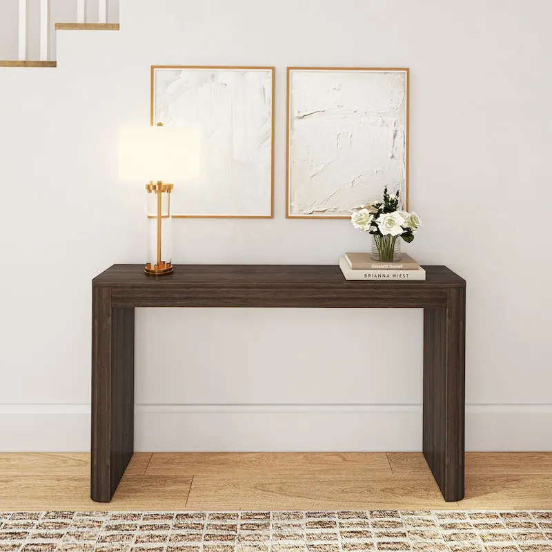 Plank and Beam Contour Console Table - 56