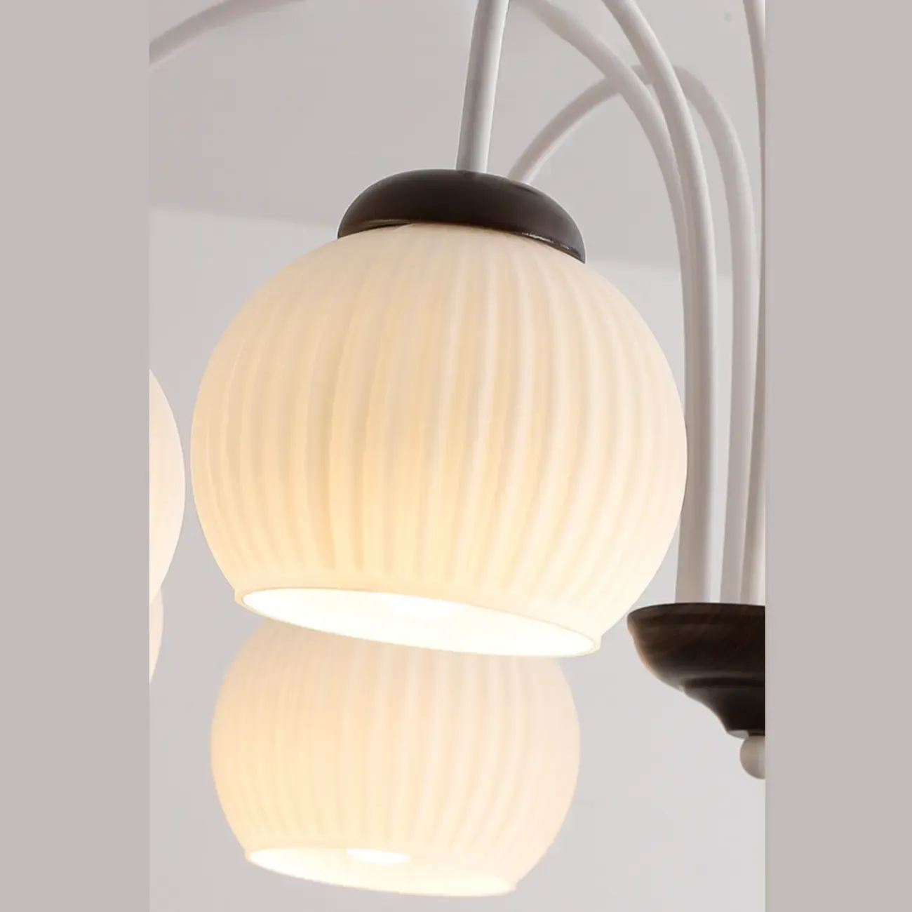 Modern Elegant Globe Pendant Chandelier with Flexible Length