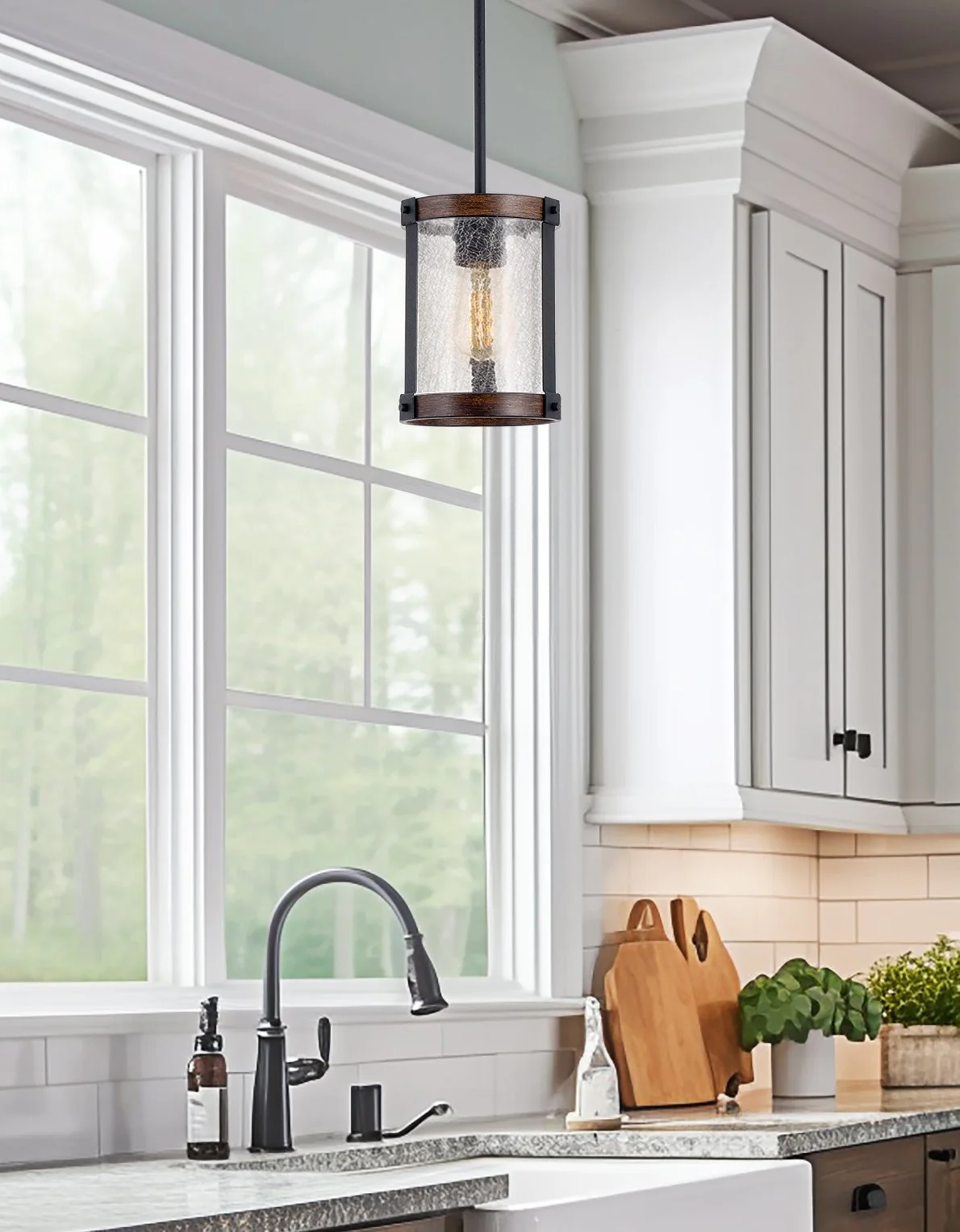 Hadley 9 Modern Farmhouse Pendant Light