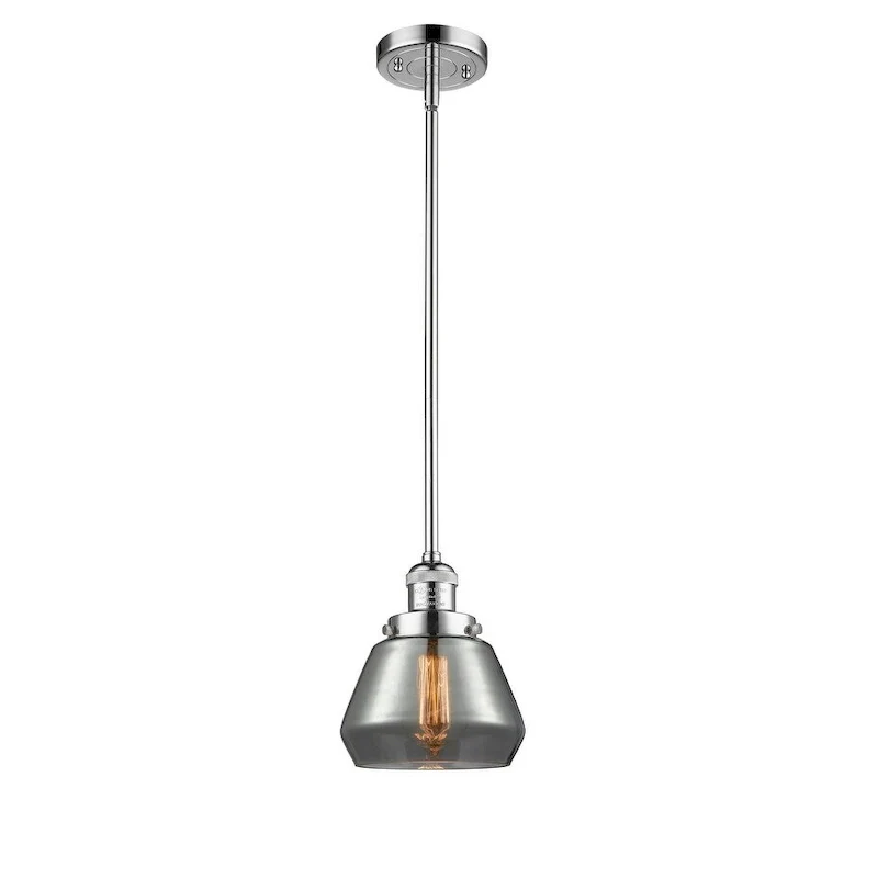 Innovations Lighting Fulton Single Light 7  Wide Mini Pendant with