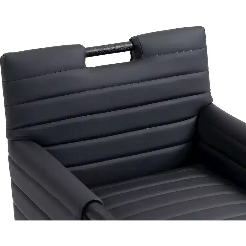 Meridian Furniture,Aimee Vegan Leather Dining Arm Chair