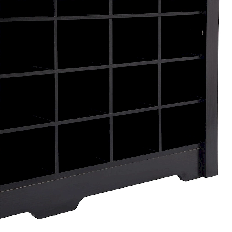 Merax Sleek Design 24 Shoe Cubby Console