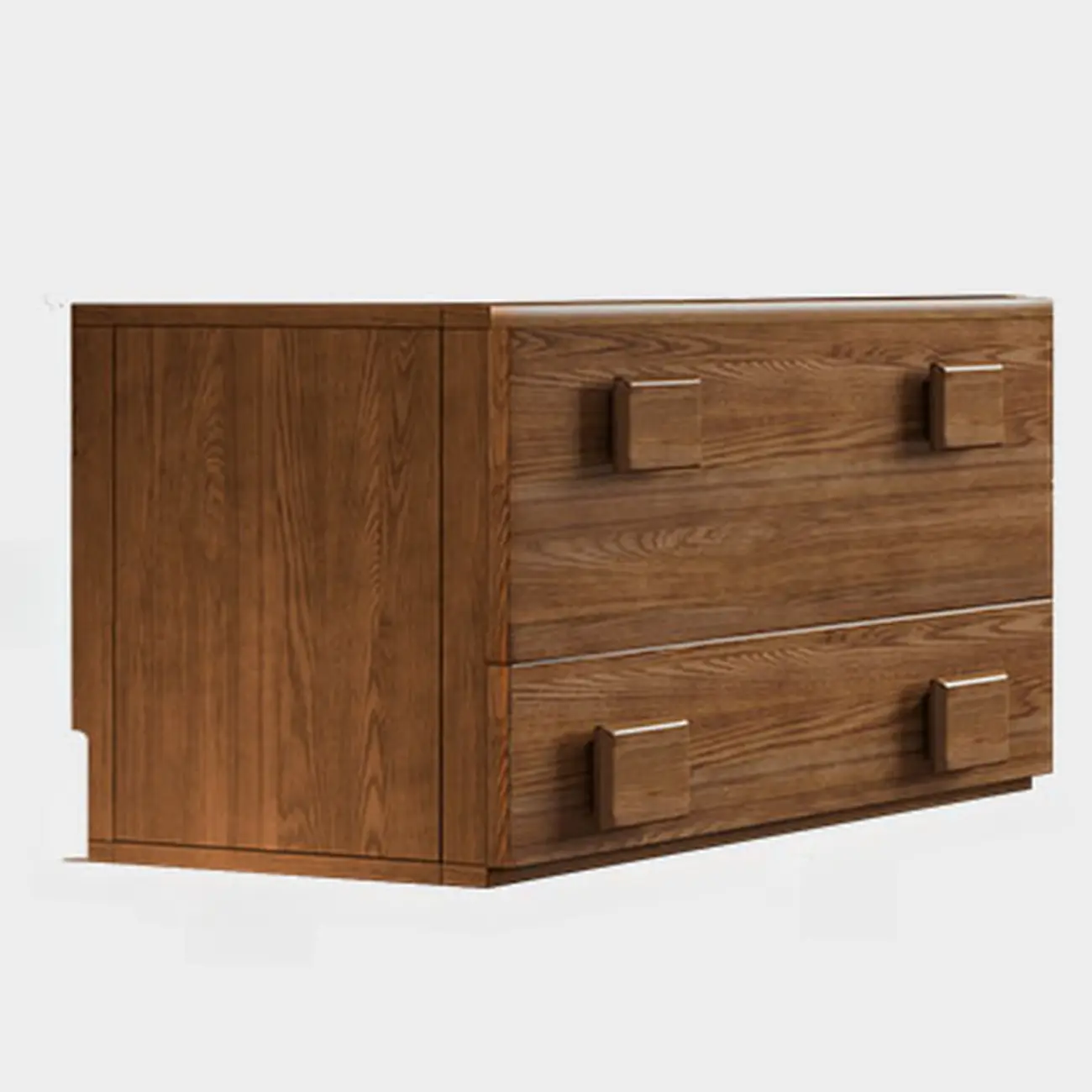 Drop-down Wood Chest Of Drawers Cabinet