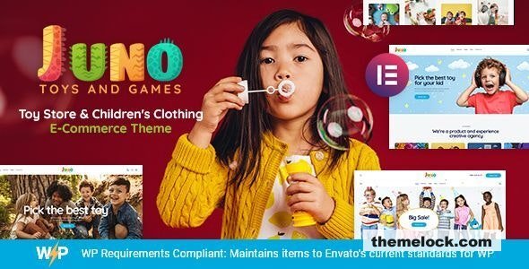 Juno v2.31.0 - Kids Toys & Games Store WordPress Theme