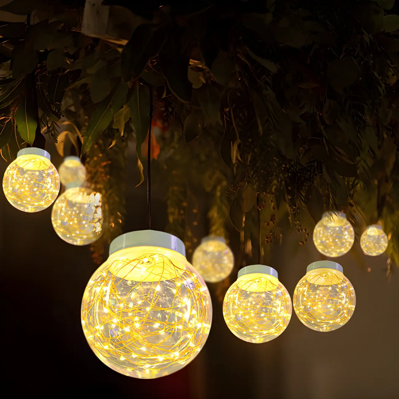 Modern Solar Globe Brightness Landscape Lighting