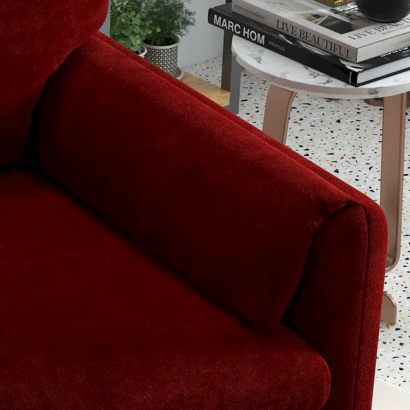 Upholstered Accent Chair Armchair Single Sofa