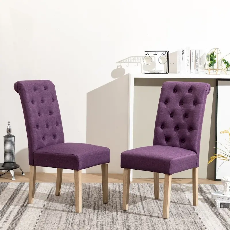 Copper Grove Schwalbach Upholstered Parsons Dining Chair (Set of 2)