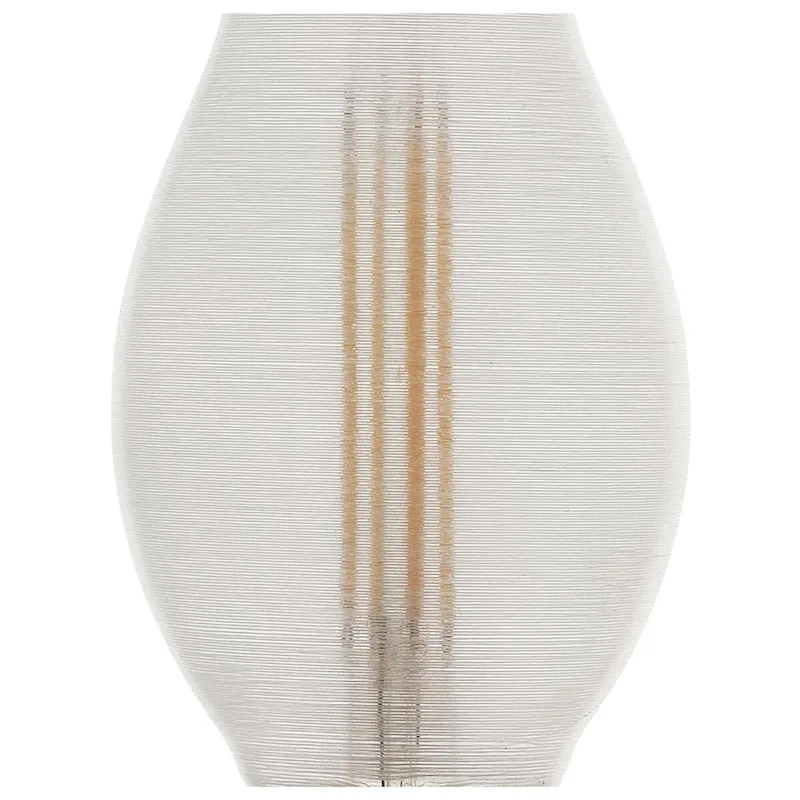 Westinghouse Lighting 6.5-Watt (60-Watt Equivalent) Clear Spun-Satin Glowescent H19 Dimmable LED Light Bulb, Medium Base, 6 Pack