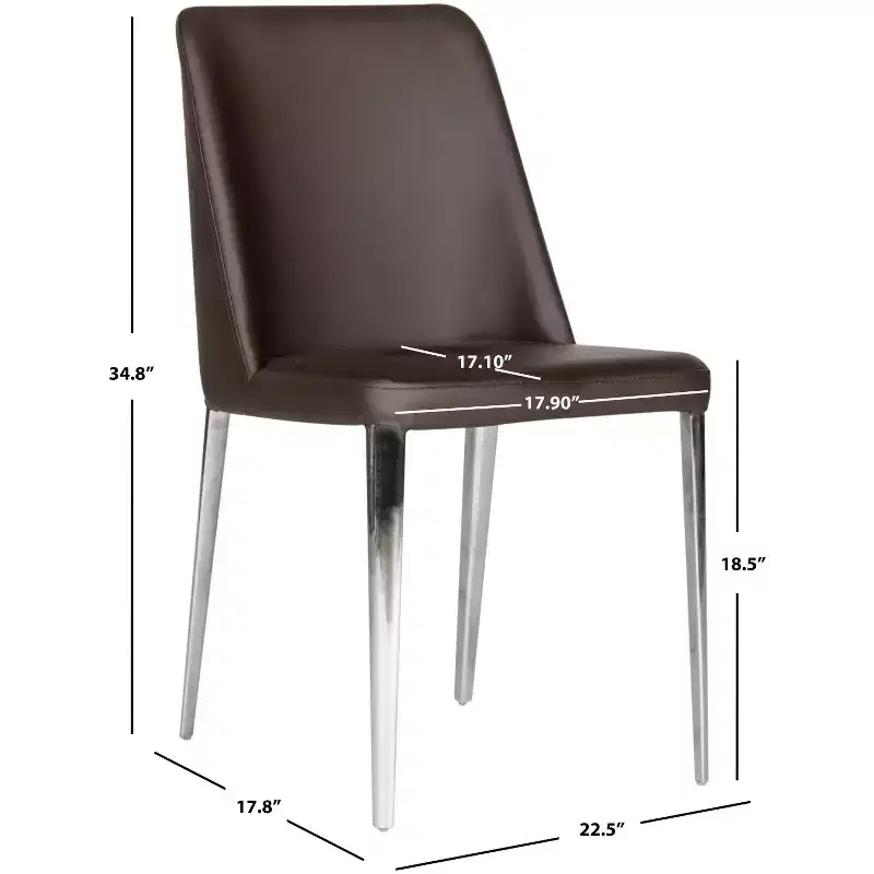 Baltic 18 H Side Chair (Set of 2) - FOX2012 - Safavieh Couture
