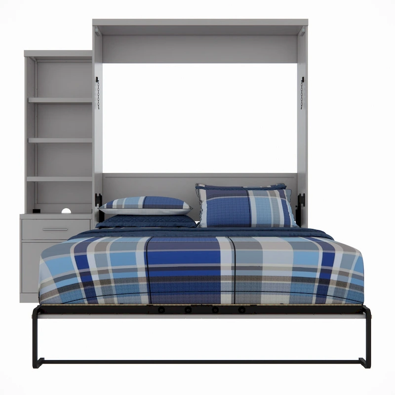 Brentwood Queen Murphy Bed with One Pier