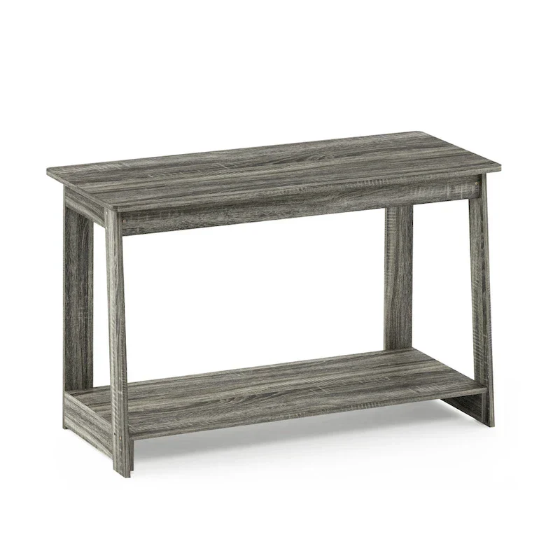 Compact TV Stand with Bottom Shelf