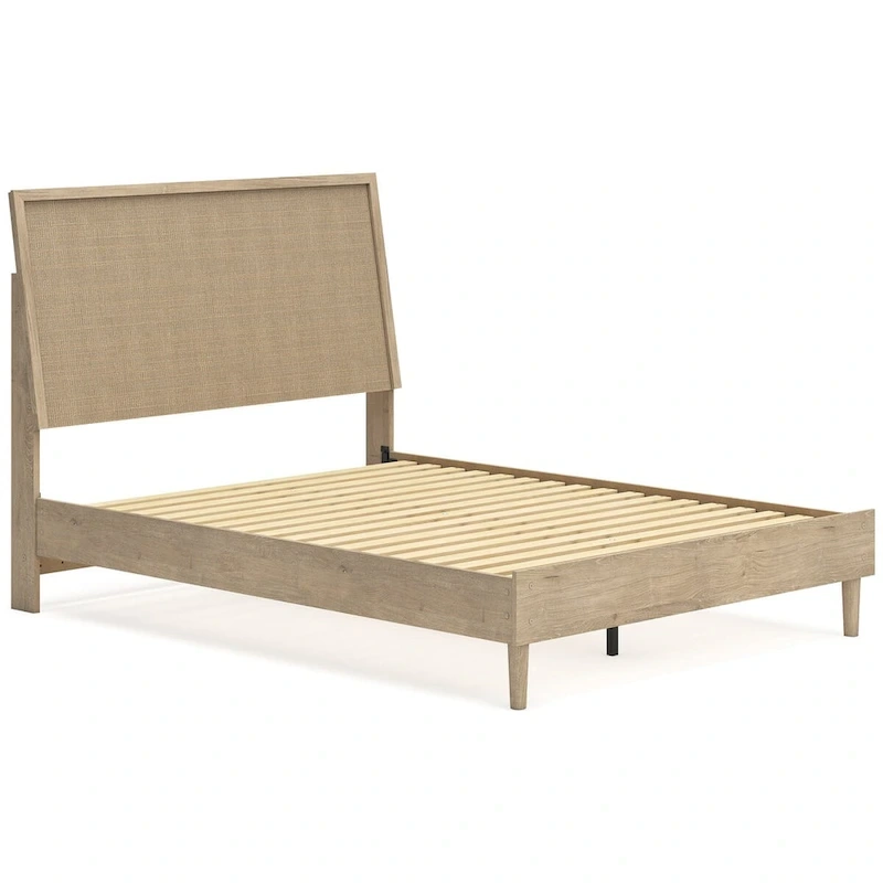 Signature Design by Ashley Cielden Brown Panel Headboard with 2 Nightstands