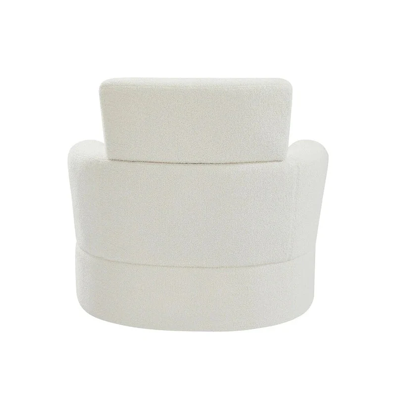 360Swivel Chair Upholstered Accent Barrel Chair