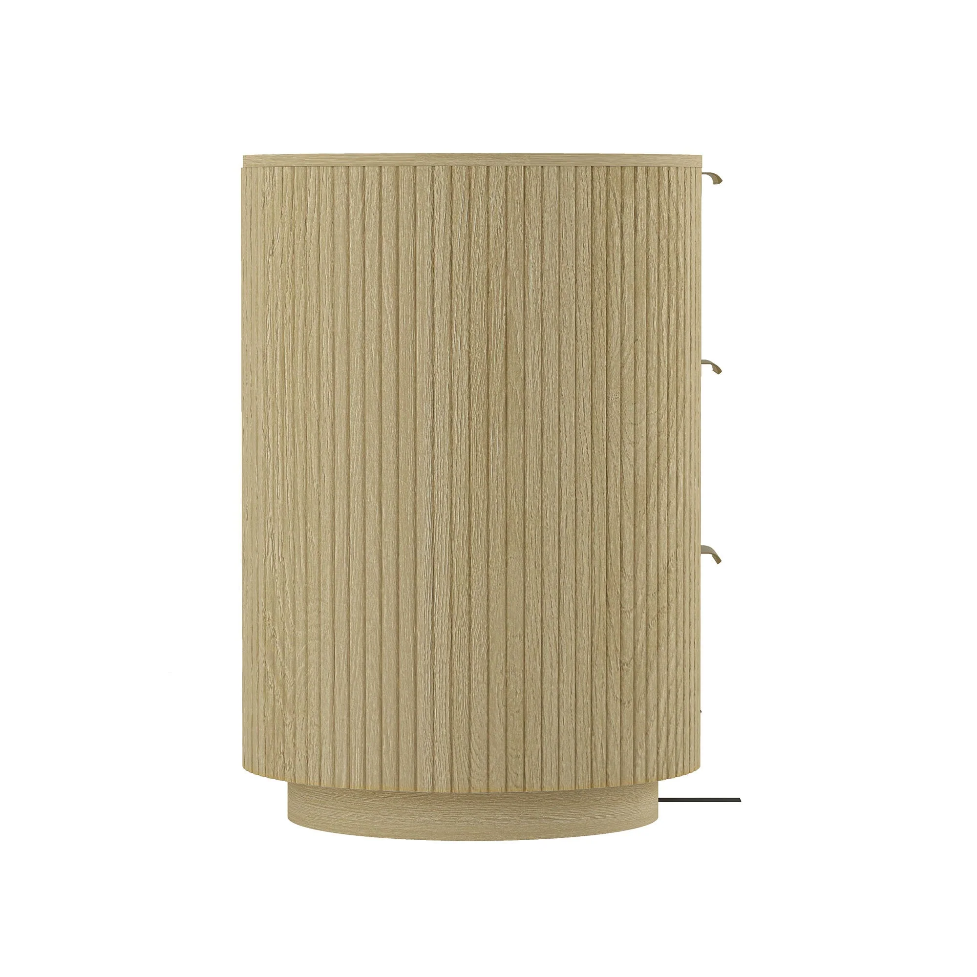 Olivia Fluted 71' 6-Drawer Dresser