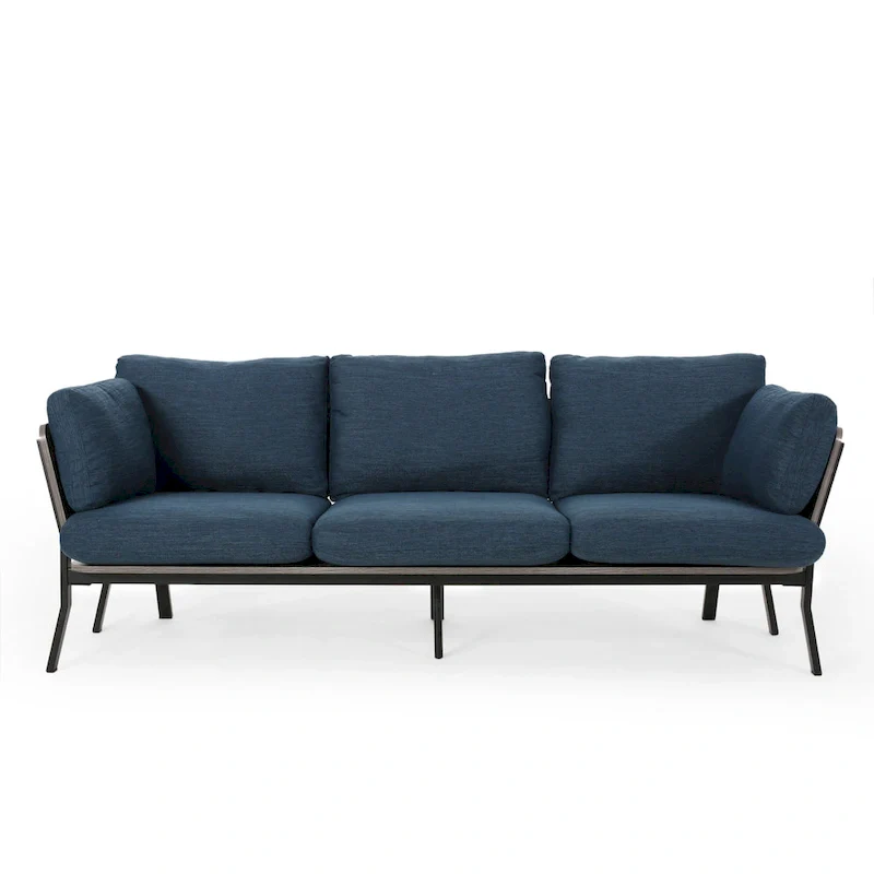 Carvel Mid-century Modern 3-seater Sofa by Christopher Knight Home