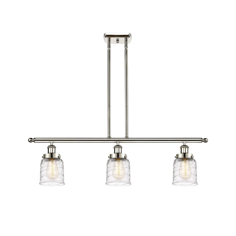 Innovations Lighting Bell - 3 Light 36  Island Light - 5  Shade