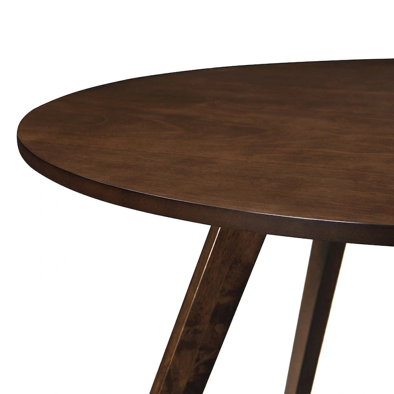 Isla 39.5 Round Wood Dining Table