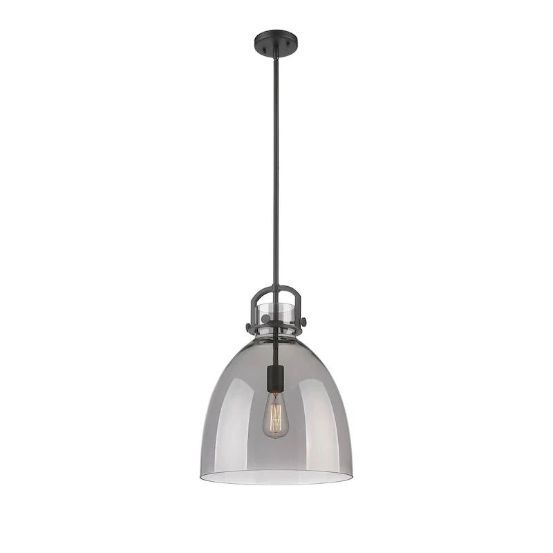 Innovations Lighting Newton Bell - 1 Light 14  Stem Hung Pendant