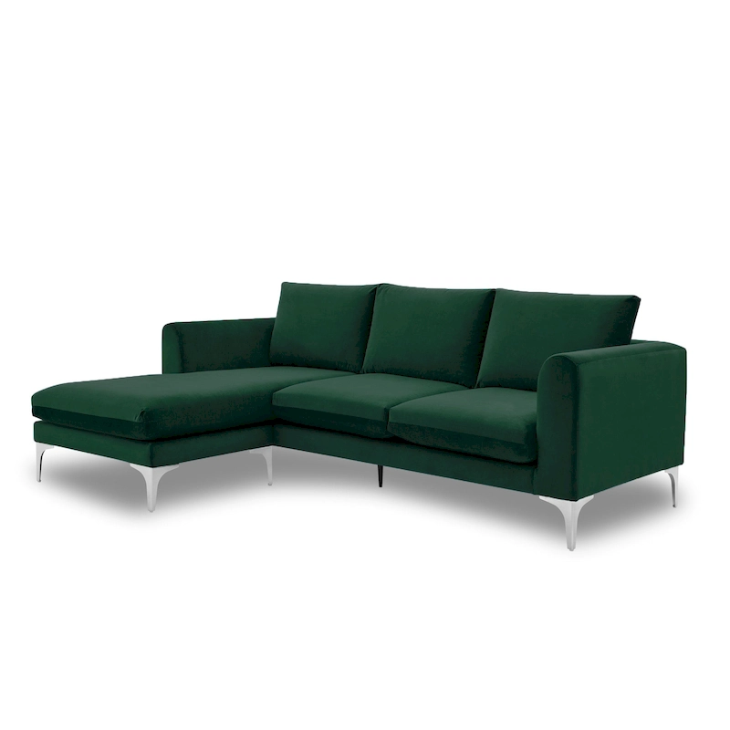 Cambridge Velvet Reversible Sectional