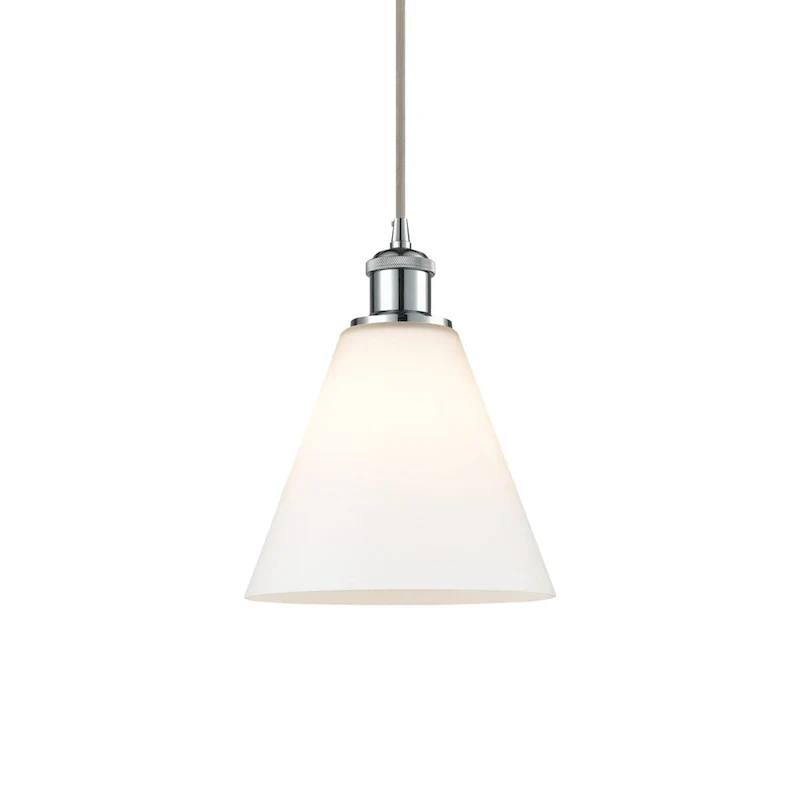 Innovations Lighting 516-1P-12-8 Berkshire Pendant Berkshire 8  Wide