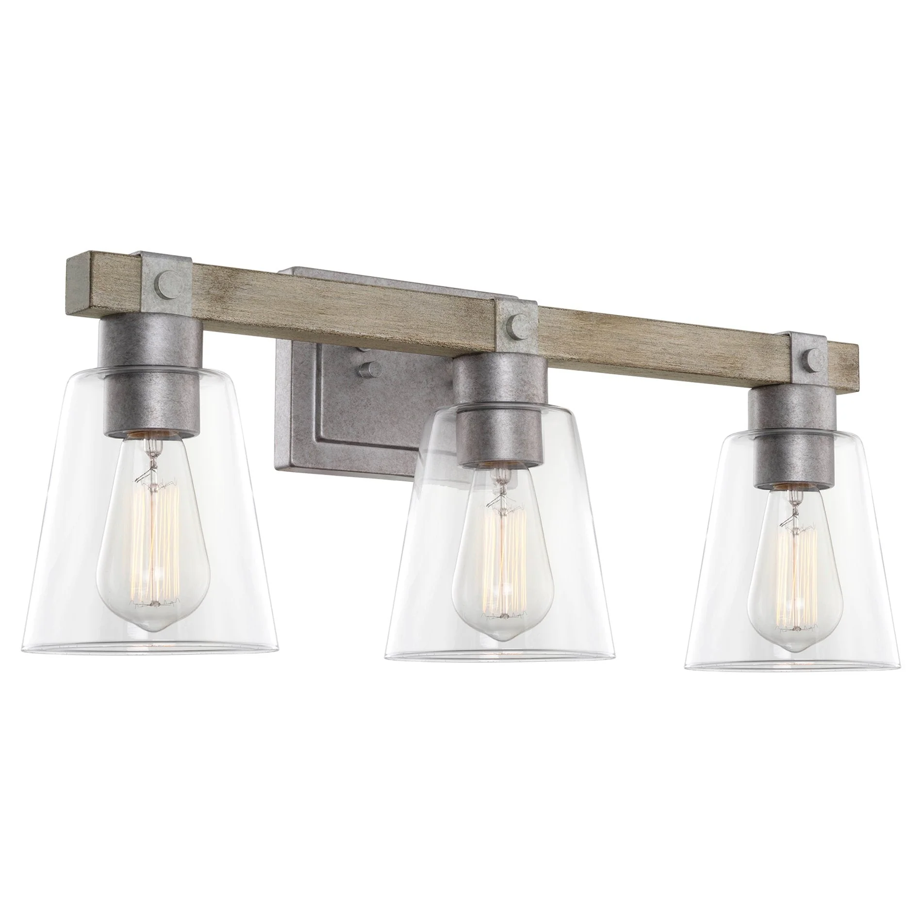 Asher 23 3-Light Farmhouse Vanity / Bathroom Light