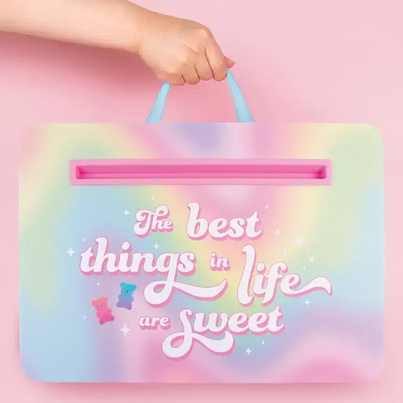 Make It Real: Life Is Sweet Lap Desk & Sticker Set